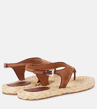 Sandales Amalfi en daim | Paris Texas