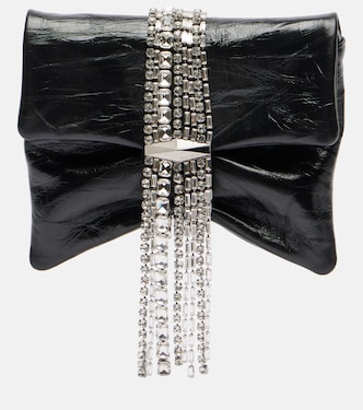 Zandra embellished leather shoulder bag | Jimmy Choo