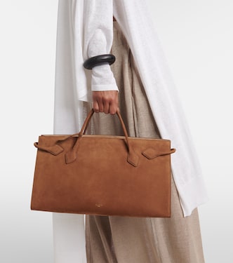 Le Teckel suede tote bag | Alaïa