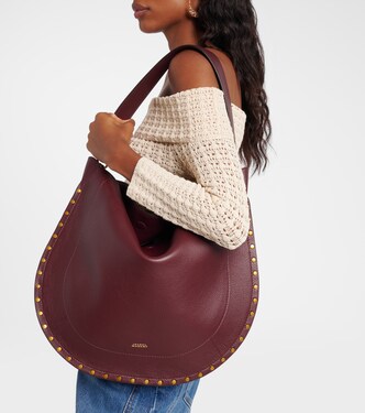 Oskan Medium leather shoulder bag | Isabel Marant