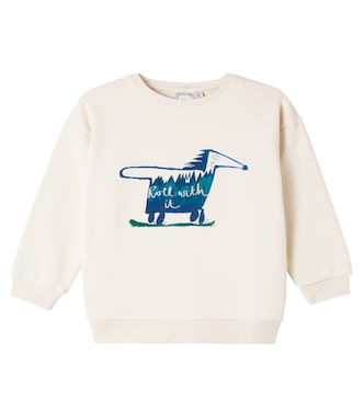 x RHW – Sweat-shirt imprimé en coton mélangé | Konges Sløjd