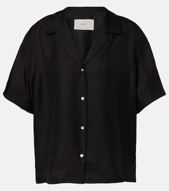 Prague silk twill shirt | Asceno