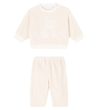 Baby fleece sweatshirt and sweatpants set | Il Gufo