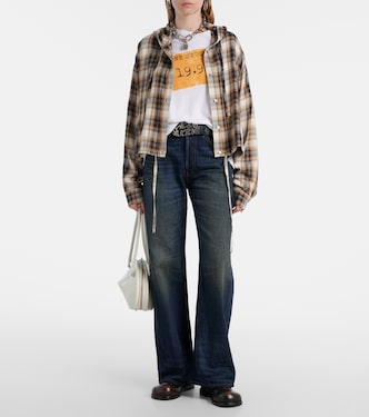 Acne Studios 2021F Yoyogi flared jeans | Acne Studios