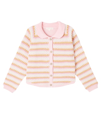 Khellani cotton and wool cardigan  | Louise Misha