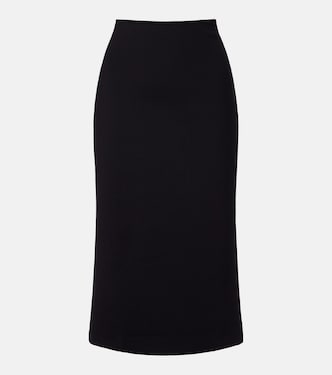 Midnight Grace high-rise jersey pencil skirt | Wolford
