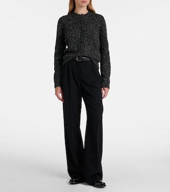 Mauino cashmere tweed cardigan | The Row