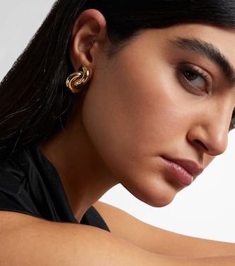 Legacy Knot Big 18kt gold earrings | Engelbert