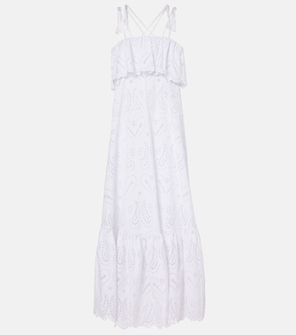 Printed cotton-blend maxi dress | Etro
