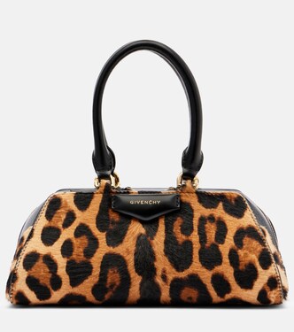 Antigona East-West Mini calf hair tote bag | Givenchy