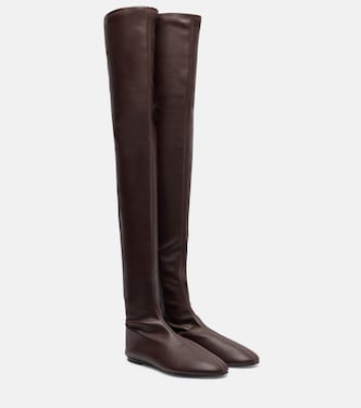 Tee Stretch leather over-the-knee boots | Proenza Schouler