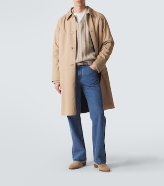 Cotton gabardine trench coat | Gabriela Hearst