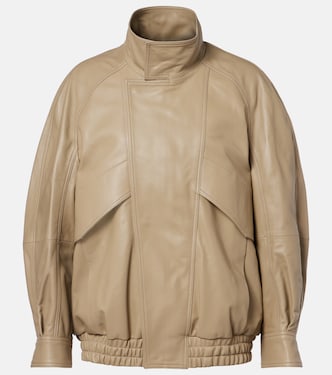 Bomberjacke Ariste aus Leder | Nour Hammour