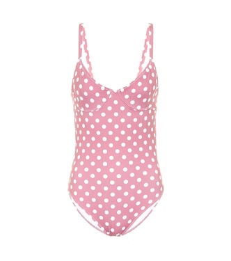 Mykela dotted swimsuit | Caroline Constas