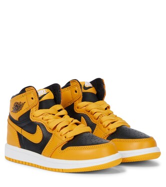 Air Jordan 1 Mid leather sneakers | Nike Kids