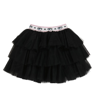 x Chiara Ferragni tulle skirt | Monnalisa
