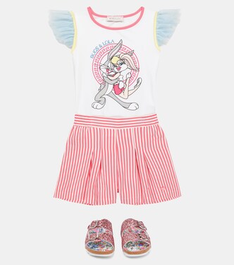 Bedrucktes T-Shirt aus Jersey | Monnalisa