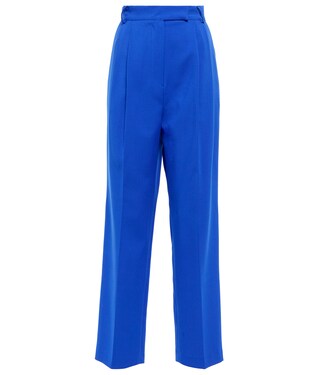 Pantalones rectos Bea de tiro alto | The Frankie Shop