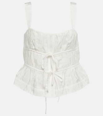 Abilene drawstring shirt | Simkhai