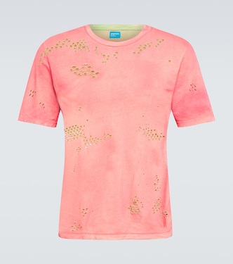 Distressed cotton jersey T-shirt | NotSoNormal