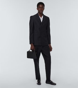 Slip-Ons aus Leder | Prada