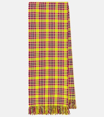 Bufanda de lana virgen a cuadros  | Etro