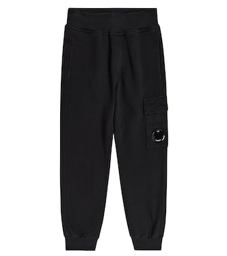 Basic cotton fleece sweatpants | C.P. Company Kids