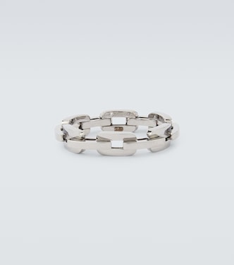 Bague Mini Deco Link en or 18 ct | Shay Jewelry