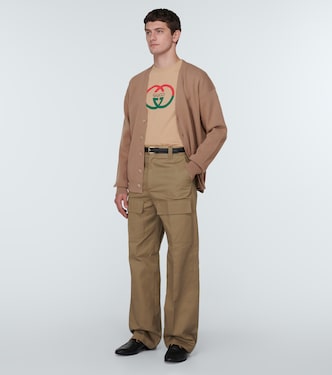 Interlocking G cotton jersey T-shirt | Gucci