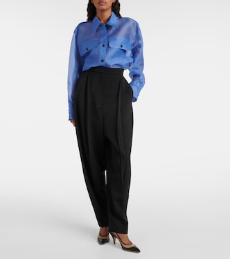Pumps River in pelle e mesh | Khaite