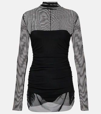 Mesh minidress | Norma Kamali