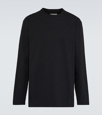 Oversize-Pullover aus einem Baumwollgemisch | Jil Sander