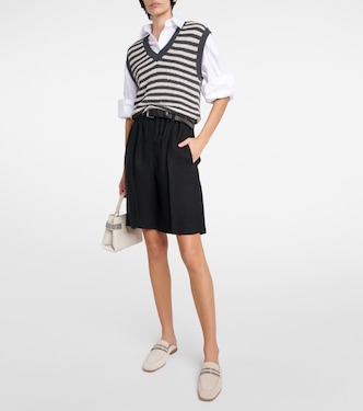 Twill shorts | Brunello Cucinelli