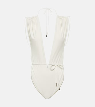 Costume intero con scollo all’americana | Saint Laurent