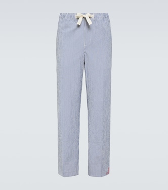 Pantalones Alex de sirsaca de mezcla de algodón | Orlebar Brown