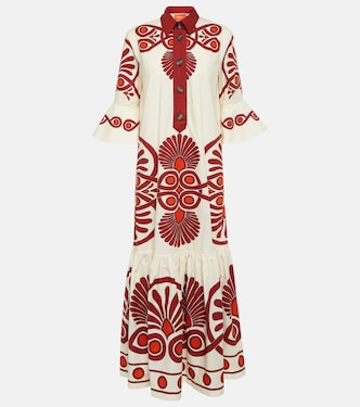 Maxikleid Artemis aus Baumwollpopeline | La DoubleJ