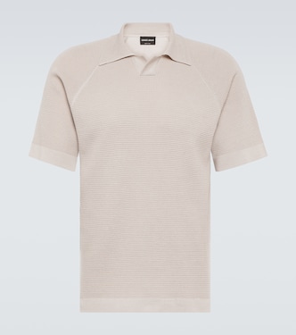 Polo en coton et cachemire | Giorgio Armani