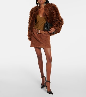 Ribbed-knit crêpe jersey tank top | Tom Ford