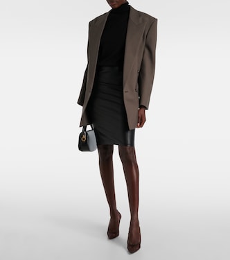 Bleistiftrock Jenna aus Lederimitat | Wolford