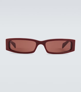 Occhiali da sole rettangolari con logo | Gucci