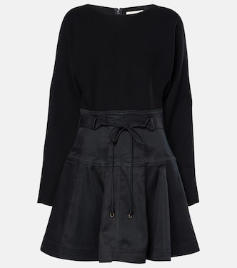 Abito corto Aremi con finiture in twill | Ulla Johnson