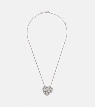 Halskette aus 18kt Weißgold mit Diamanten | Suzanne Kalan