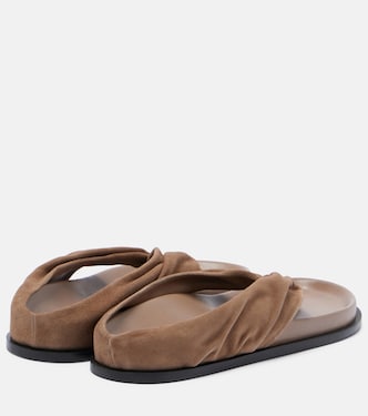 Shaw suede thong sandals | A.Emery