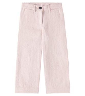 Pantaloni Gersande in cotone e lino | Bonpoint