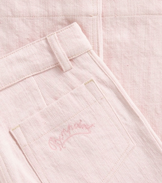 Pantalones Gersande de algodón y lino | Bonpoint