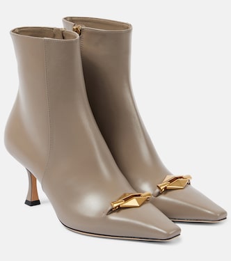 Ryker 70 leather ankle boots | Jimmy Choo