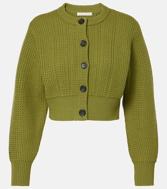 Cardigan raccourci Albert en laine | Emilia Wickstead