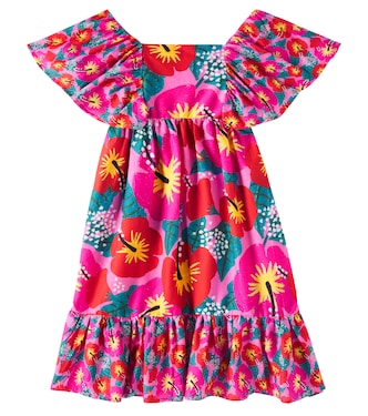 Bedrucktes Kleid Chita Plim aus Baumwolle | Fábula