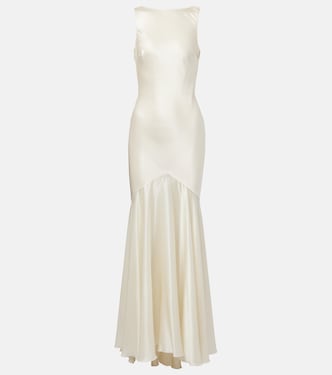 Abito lungo in raso | Nina Ricci