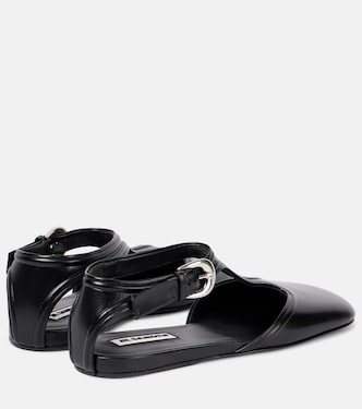 Ballerines en cuir | Jil Sander